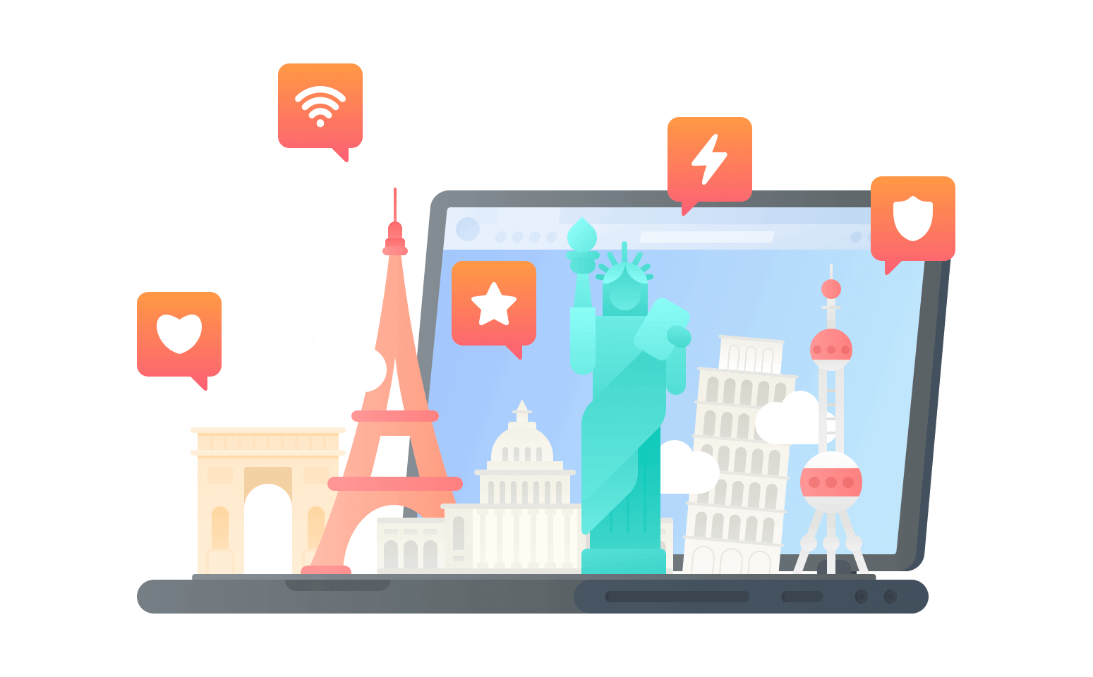 在利比里亚连接到中国的软件 - 翻回VPN